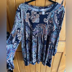 Plus Size Peplum Top